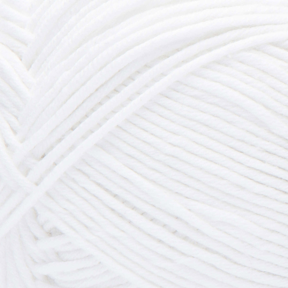 Bernat Softee Cotton Yarn - Clear White